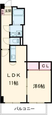 ドルチェ水前寺の間取り画像