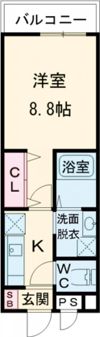 クロノス50子飼本町の間取り画像