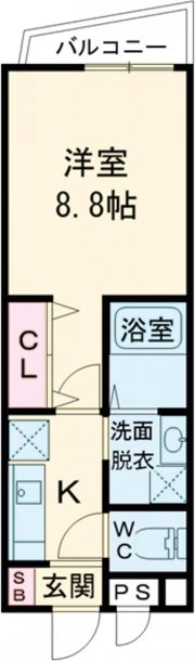 クロノス50子飼本町の間取り画像