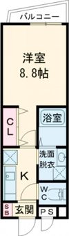 クロノス50子飼本町の間取り画像