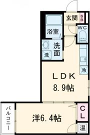 F asecia BONNYの間取り画像