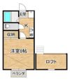 アルティームDの間取り画像