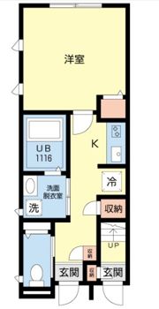 コージーコートの間取り画像