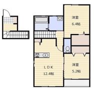 K63の間取り画像