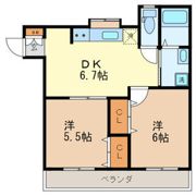 パームヒルズⅡの間取り画像