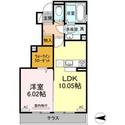 ポシェット大津の間取り画像