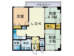 ウェルス春日の間取り画像