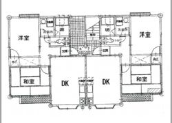 シャトル三瑞Ⅰの間取り画像