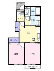 コート ジヴェルニーの間取り画像