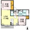 Dーroomプリメーロ花の間取り画像