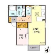 ウィット-S. Aの間取り画像