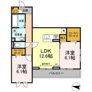 アベニール大倉山の間取り画像
