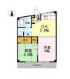 コーポ広戸の間取り画像