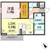 グランディール湯田の間取り画像