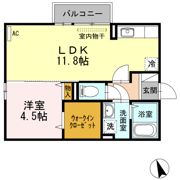 アーバンハイツ Eの間取り画像