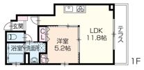 OA FLAT垣内南町の間取り画像