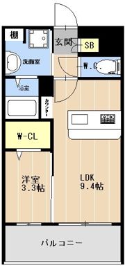 LIBTH竹下の間取り画像
