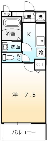 シュライク2000の間取り画像