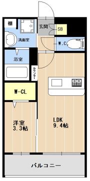 LIBTH竹下の間取り画像