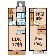 大栄ハイツ大山の間取り画像