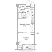 コンフォリア目黒長者丸の間取り画像