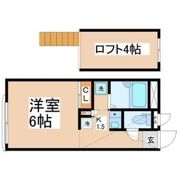 パレス萩野町の間取り画像