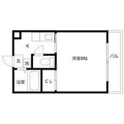 サンレモハイツ上杉の間取り画像