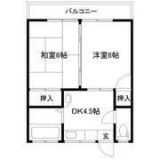 佐藤アパートの間取り画像