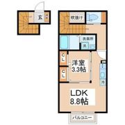 リアーレ市名坂の間取り画像