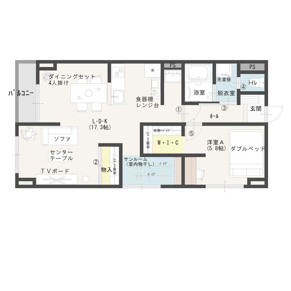間取図
