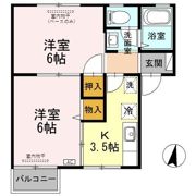 コンフォールコートの間取り画像