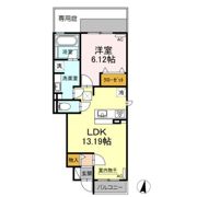 ブリリアンス旭の間取り画像