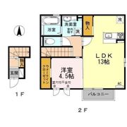 ドルチェ・ヴェルデ Aの間取り画像