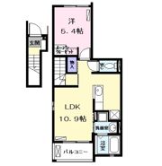 アンジュ Ⅰの間取り画像