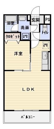 東亜Ⅱの間取り画像