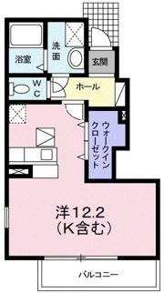 ヴェズレー・西中原の間取り画像