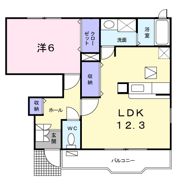 ラッフィナート・パラッツオの間取り画像