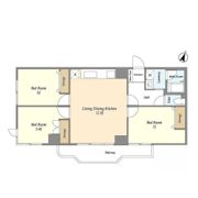 ザ・クレストの間取り画像