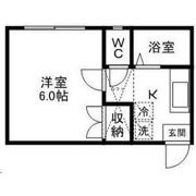 西欧ハイツ燕沢の間取り画像