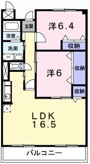 モラーダ上安の間取り画像