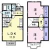サンシャイン三田 Aの間取り画像