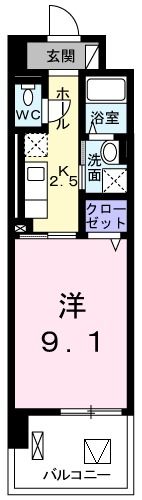 アイビーコート武蔵野の間取り画像