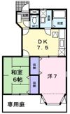 グリーンヴァレイBの間取り画像