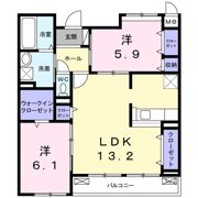 セキュリティ・アパートメントⅠの間取り画像