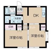 サニーヒル港南B棟の間取り画像