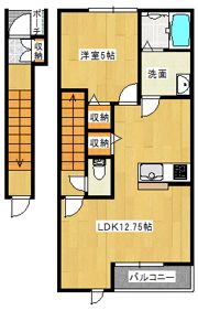 カーサ・モンレーヴⅢの間取り画像