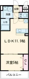 グレイスリンデンバンⅤの間取り画像