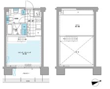 プライムアーバン芝浦LOFTの間取り画像