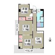 坂口コーポの間取り画像