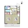 フタバハイツの間取り画像
